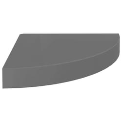 VidaXL 323892 étagères Panneaux MDF, Métal Gris