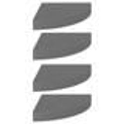 vidaXL Étagères d'angle flottantes 4 pcs gris brillant 25x25x3,8cm MDF