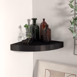 VidaXL 323898, Panneaux MDF, Métal, Noir, 5 kg, 250 mm, 250 mm, 38 mm