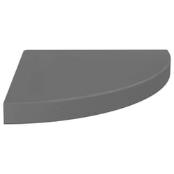 VidaXL 323913 étagères Panneaux MDF, Métal Gris