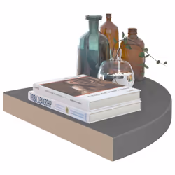 VidaXL 323915 étagères Panneaux MDF, Métal Gris - Vue supplémentaire 7