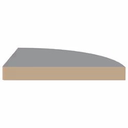 VidaXL 323923 étagères Panneaux MDF, Métal Gris - Vue supplémentaire 5