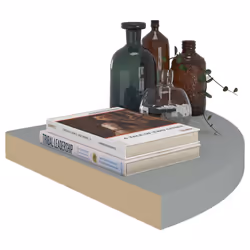 VidaXL 323923 étagères Panneaux MDF, Métal Gris - Vue supplémentaire 7