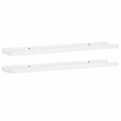 VidaXL 323930, Panneaux MDF, Blanc, 800 mm, 90 mm, 30 mm, 2 pièce(s)