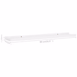 VidaXL 323930 étagères Panneaux MDF Blanc - Vue supplémentaire 4