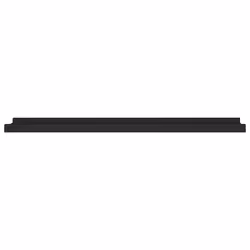 VidaXL 323933 étagères Panneaux MDF Noir