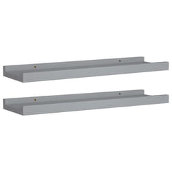 VidaXL 323934 étagères Panneaux MDF Gris