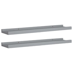 VidaXL 323935 étagères Panneaux MDF Gris