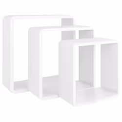 VidaXL 323949 étagères Panneaux MDF Blanc - Vue supplémentaire 4