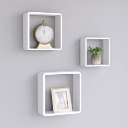 VidaXL 323952 étagères Panneaux MDF Blanc