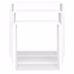 VidaXL 323952 étagères Panneaux MDF Blanc - Vue supplémentaire 6