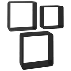 VidaXL 323953 étagères Panneaux MDF Noir
