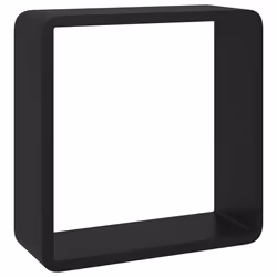 VidaXL 323953 étagères Panneaux MDF Noir - Vue supplémentaire 7