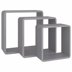 VidaXL 323954 étagères Panneaux MDF Gris - Vue supplémentaire 4