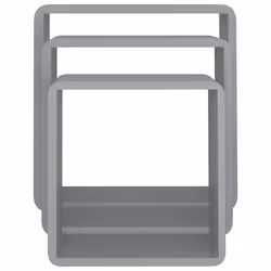 VidaXL 323954 étagères Panneaux MDF Gris - Vue supplémentaire 6