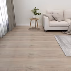 Cet jeu de planches de plancher en PVC autoadhésif de qualité supérieure se compose de 55 planches de 30,5 x 30,5 cm chacune, ...