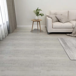 Vidaxl - Dalles de plancher autoadhésives 55 pcs pvc 5,11 m² gris clair