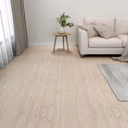 Cet jeu de planches de plancher en PVC autoadhésif de qualité supérieure se compose de 55 planches de 30,5 x 30,5 cm chacune, ...