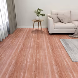 vidaXL Dalles de plancher autoadhésives 55 pcs PVC 5,11 m² rouge