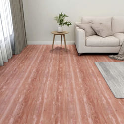 vidaXL Dalles de plancher autoadhésives 55 pcs PVC 5,11 m² rouge