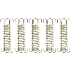 Vidaxl - Verrous à ressort pour voile d'ombrage 5 pcs Acier inoxydable