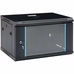 Ce coffret de réseau 6U est spécialement conçu pour la mise en place d'accessoires de réseau, tels que le routeur ou le modem ...