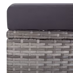 VidaXL 310230 chaise d'extérieur Terrace Siège rembourré Polyester, Polyuréthane, Acier Anthracite - Vue supplémentaire 7