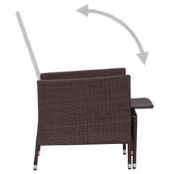 VidaXL 310232 ensemble de meubles de jardin - Vue supplémentaire 6