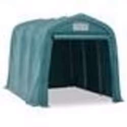 vidaXL Tente de garage PVC 2,4x3,6 m Vert - TU