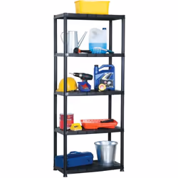 Cette étagère de rangement polyvalente peut être utilisée comme une bibliothèque, un présentoir de décoration, ou un présento ...