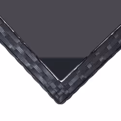 VidaXL 310071 table de jardin Noir