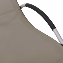 VidaXL 310519 chaise d'extérieur Linge Siège rembourré Aluminium, Acier, Textile Gris, Taupe - Vue supplémentaire 6