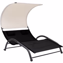 Que vous souhaitiez vous détendre seul ou en couple, cette chaise longue double est un excellent choix, idéale pour l’intérie ...