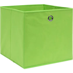 Vidaxl - Boîtes de rangement 10 pcs Tissu intissé 28x28x28 cm Vert