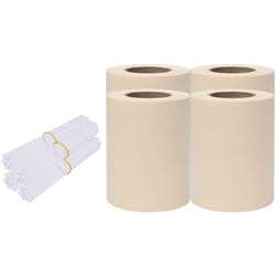 Vidaxl - crans d'intimité de jardin 4 pcs pvc 35x0,19 m Crème