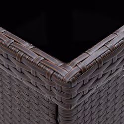 VidaXL 310552 table de jardin Noir, Marron - Vue supplémentaire 4