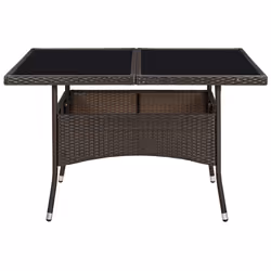 VidaXL 310556 table de jardin Marron