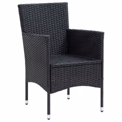 VidaXL 310562 chaise d'extérieur Terrace Siège rembourré Polyester, Polyuréthane, Acier Crème, Blanc