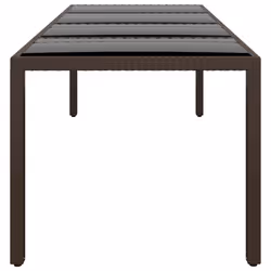 VidaXL 310595 table de jardin Marron