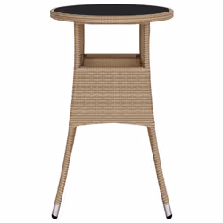 VidaXL 310601 table de jardin Beige - Vue supplémentaire 4