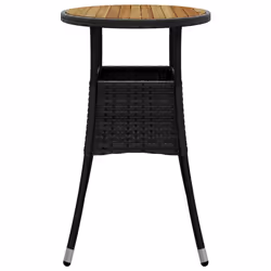 VidaXL 310602 table de jardin Noir - Vue supplémentaire 4