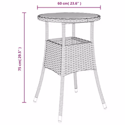 VidaXL 310603 table de jardin - Vue supplémentaire 6