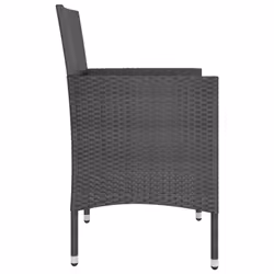 VidaXL 310610 chaise d'extérieur Terrace Siège rembourré Polyester, Polyuréthane, Acier Crème, Blanc - Vue supplémentaire 5