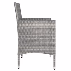 VidaXL 310611 chaise d'extérieur Terrace Siège rembourré Polyester, Polyuréthane, Acier Crème, Blanc - Vue supplémentaire 5