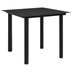 VidaXL 312161 table de jardin Noir