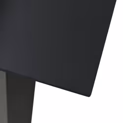 VidaXL 312161 table de jardin Noir
