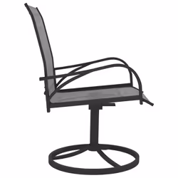 VidaXL 312167 chaise d'extérieur Terrace Acier, Textile Gris - Vue supplémentaire 4