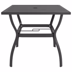 VidaXL 312168 table de jardin Anthracite