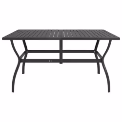 VidaXL 312169 table de jardin Anthracite