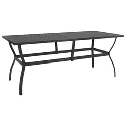 VidaXL 312170 table de jardin Anthracite